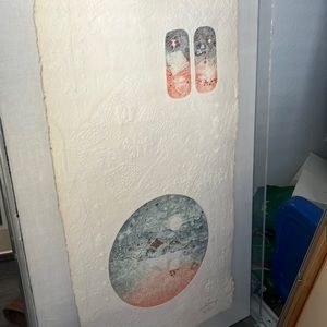 Painting proof for lithograph